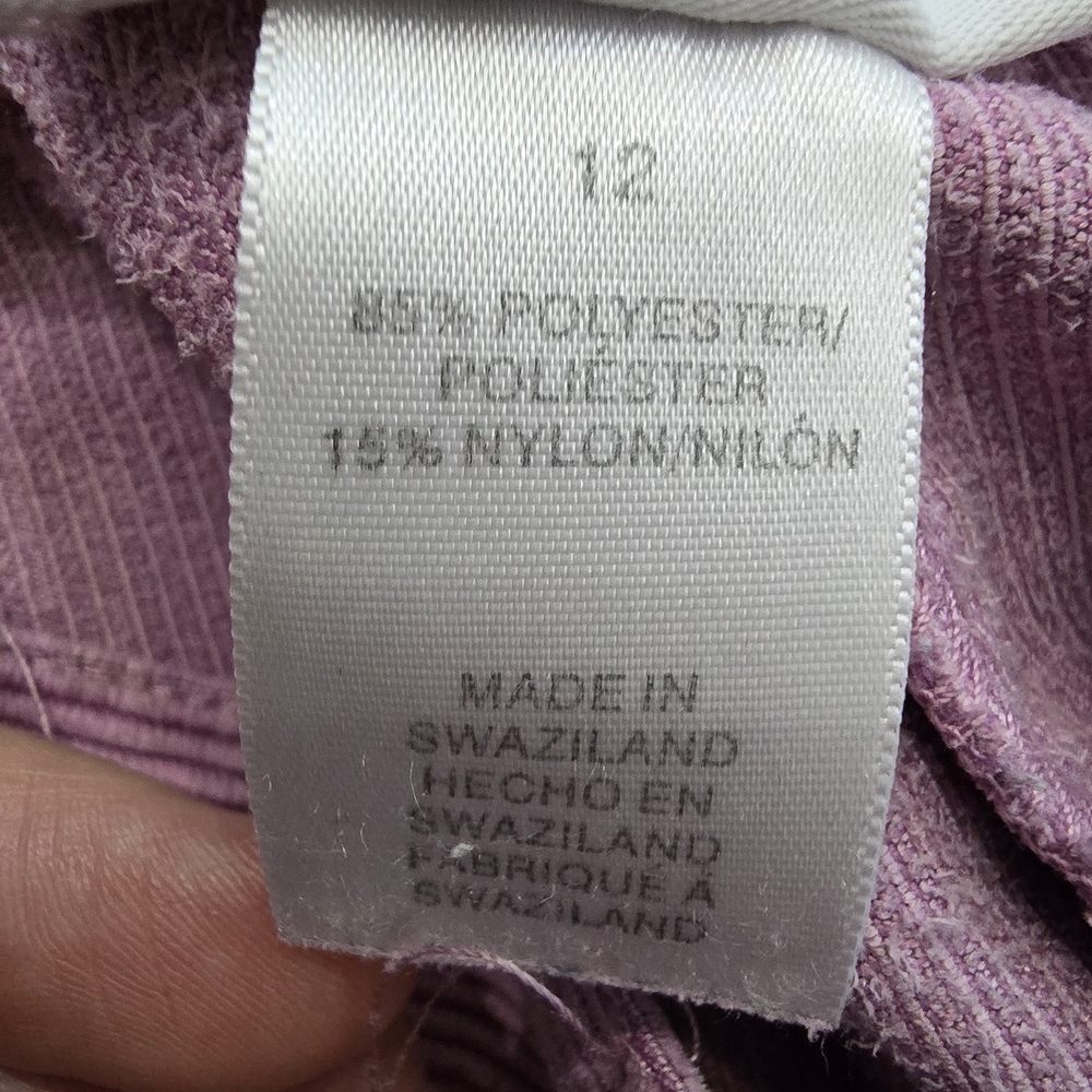 Alfred Dunner Dusty Rose Corduroy Pants | Women’s Size 12. I#033 - Picture 3 of 12
